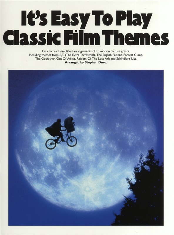 WISE PUBLICATIONS STEPHEN DURO - IT'S EASY TO PLAY CLASSIC FILM THEMES-SIMPLE - PIANO SOLO AND GUITAR