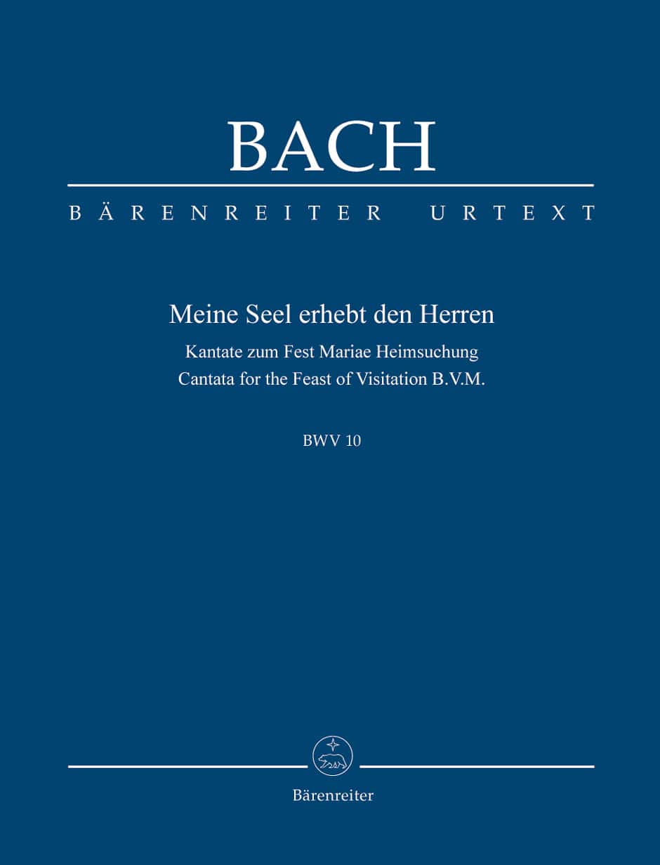 BARENREITER BACH J.S. - NOW MY SOUL EXALTS THE LORD BWV 10 - SCORE