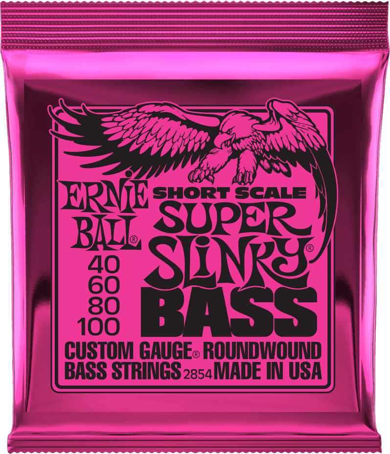 ERNIE BALL 2854 SUPER SLINKY SHORT SCALE 40-100