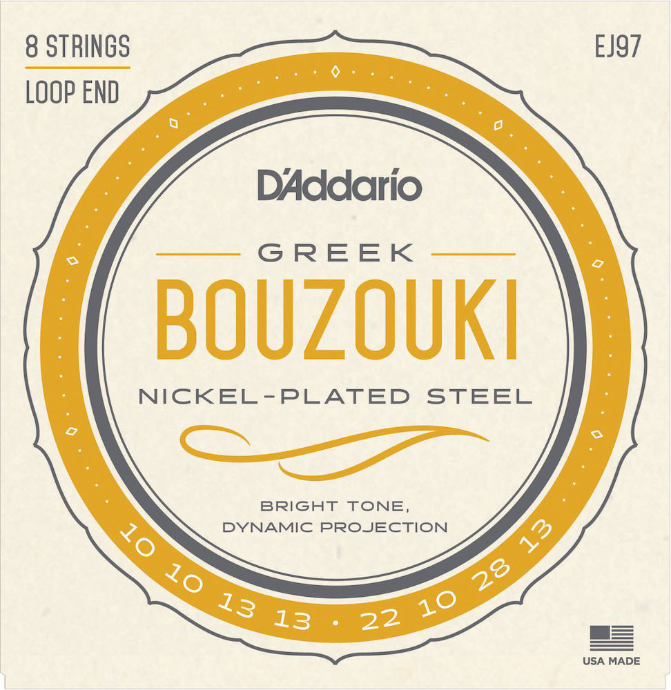 D'ADDARIO AND CO STRINGS FOR GREEK BOUZOUKI EJ97 FROM ADDARIO