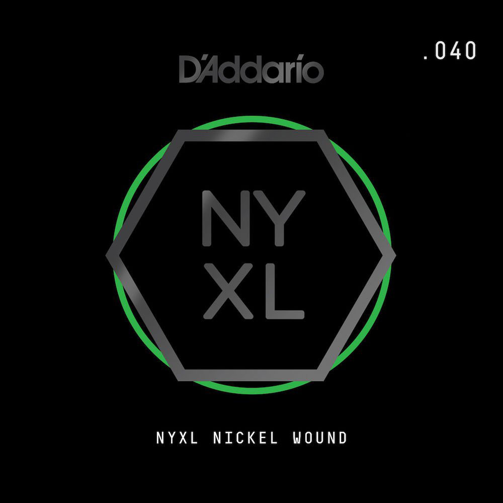 D'ADDARIO AND CO NYNW040 STRING FOR ELECTRIC GUITAR NICKEL WOUND TIE-ROD .040