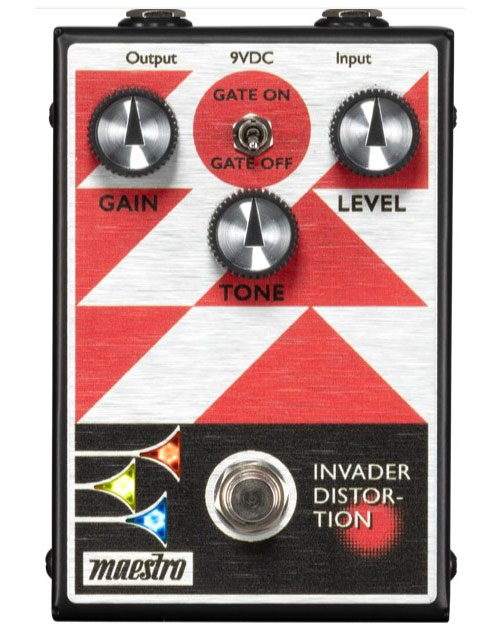 MAESTRO INVADER DISTORTION EFFECTS PEDAL PEDAL