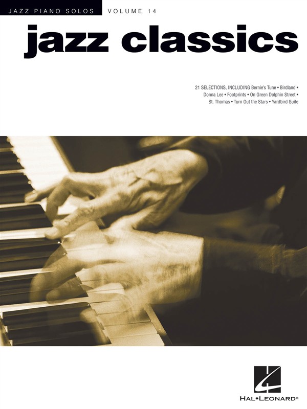 HAL LEONARD JAZZ PIANO SOLOS VOLUME 14 JAZZ CLASSICS SONGBOOK - PIANO SOLO
