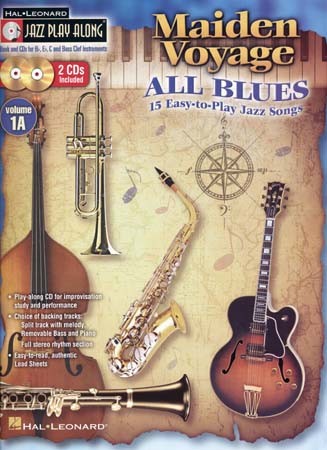 HAL LEONARD JAZZ PLAY ALONG VOL.1A - MAIDEN VOYAGE ALL BLUES + CD - Bb, Eb, C INSTRUMENT
