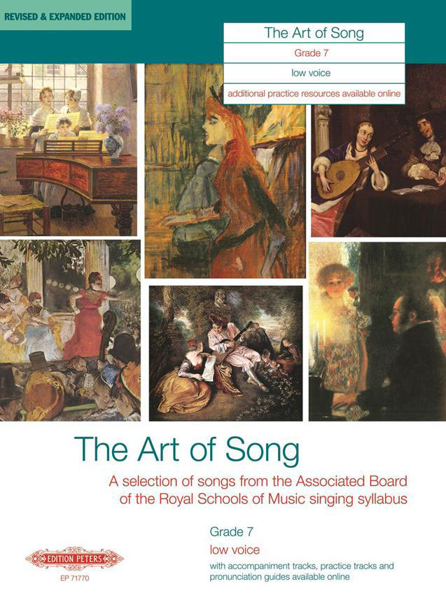 EDITION PETERS ART OF SONG (REVISED & EXPANDED EDITION) GRADE 7 LOW VOICE - VOICE AND PIANO (PER 10 MINIMUM)