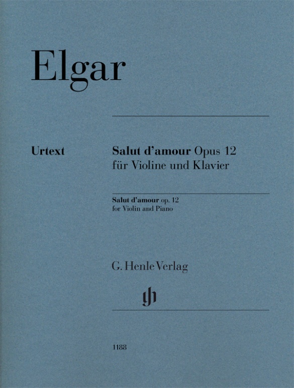 HENLE VERLAG ELGAR EDWARD - SALUT D'AMOUR OP.12 - VIOLON & PIANO