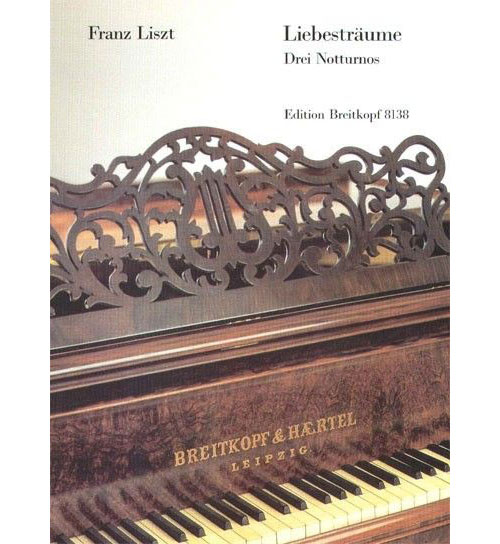 EDITION BREITKOPF LISZT FRANZ - LIEBESTRAUME. DREI NOTTURNOS - PIANO