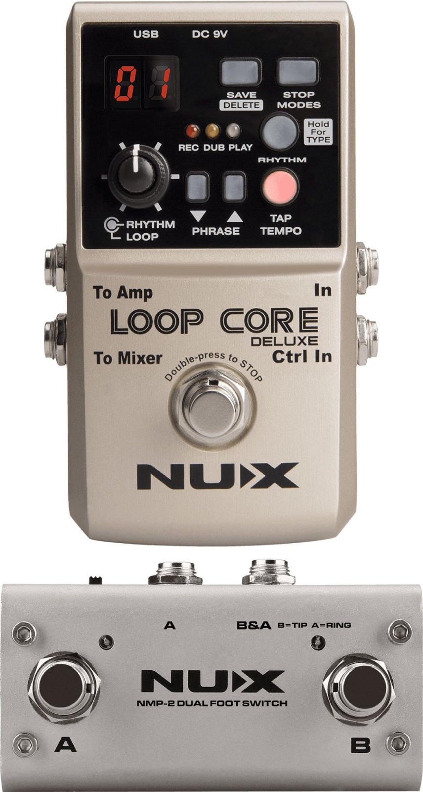 NUX LOOPCORE DELUXE + FOOTSWITCH