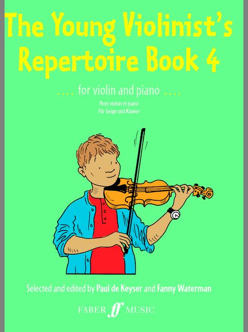 FABER MUSIC DE KEYSER PAUL - YOUNG VIOLINIST'S REPERTOIRE BOOK 4 - VIOLIN