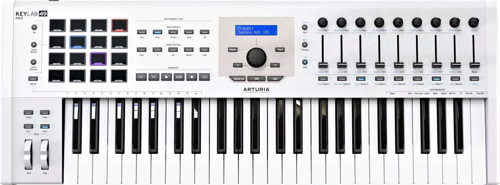 ARTURIA KEYLAB 49 MKII WH