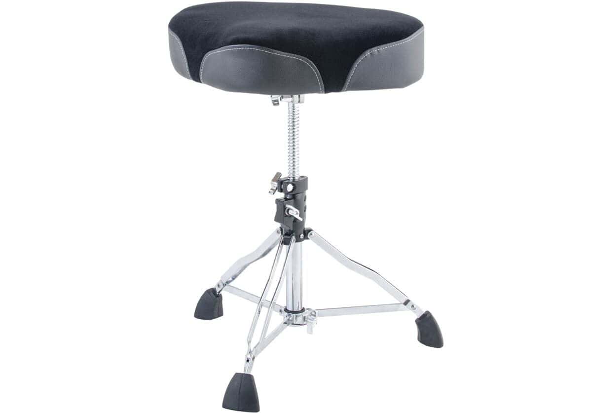 DIXON PSN-14 - BLACK/GREY FABRIC SEAT - DOUBLE BASE