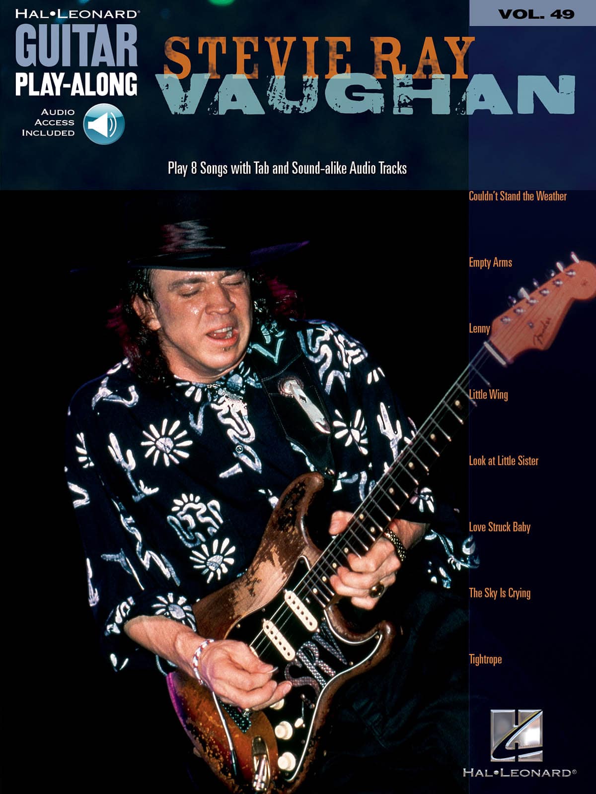 HAL LEONARD STEVIE RAY VAUGHAN - GUITAR PLAY ALONG VOL.49 + AUDIO ONLINE