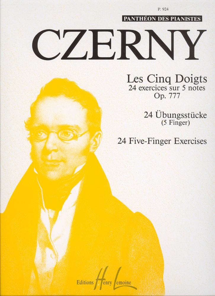 LEMOINE CZERNY CARL - LES 5 DOIGTS OP.777 - PIANO