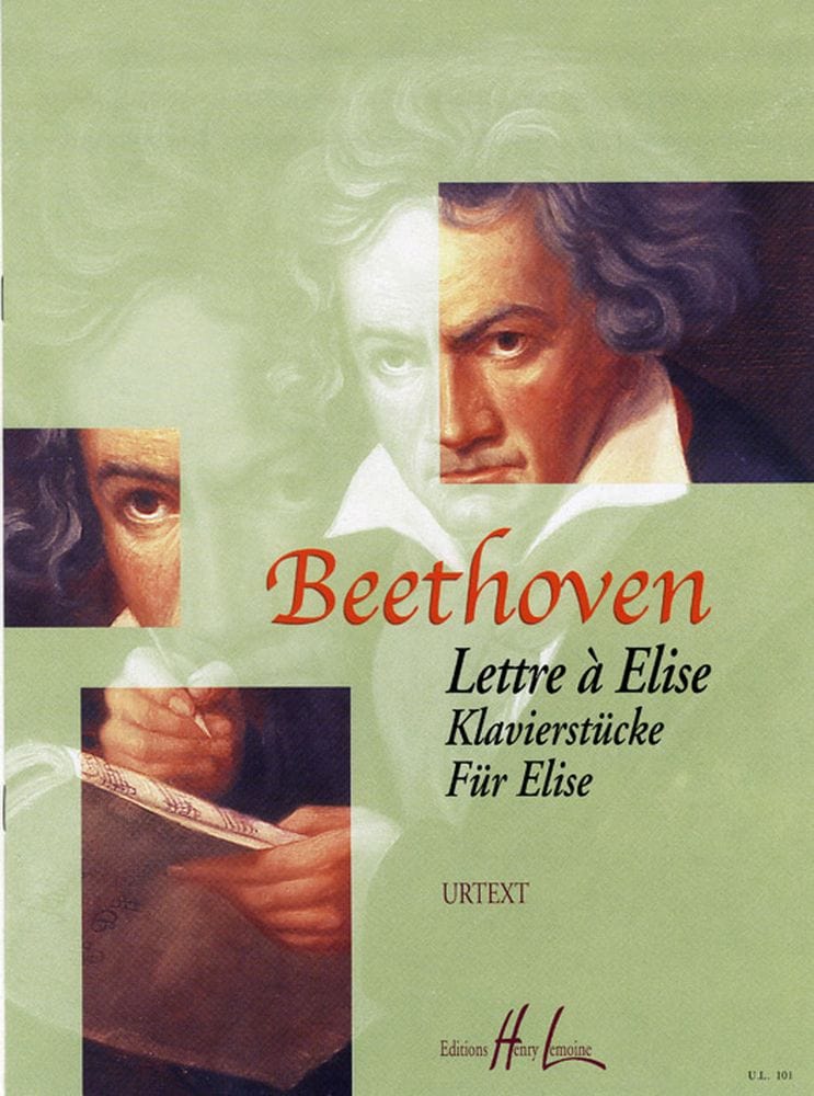 LEMOINE BEETHOVEN LUDWIG VAN - LETTRE A ELISE - PIANO