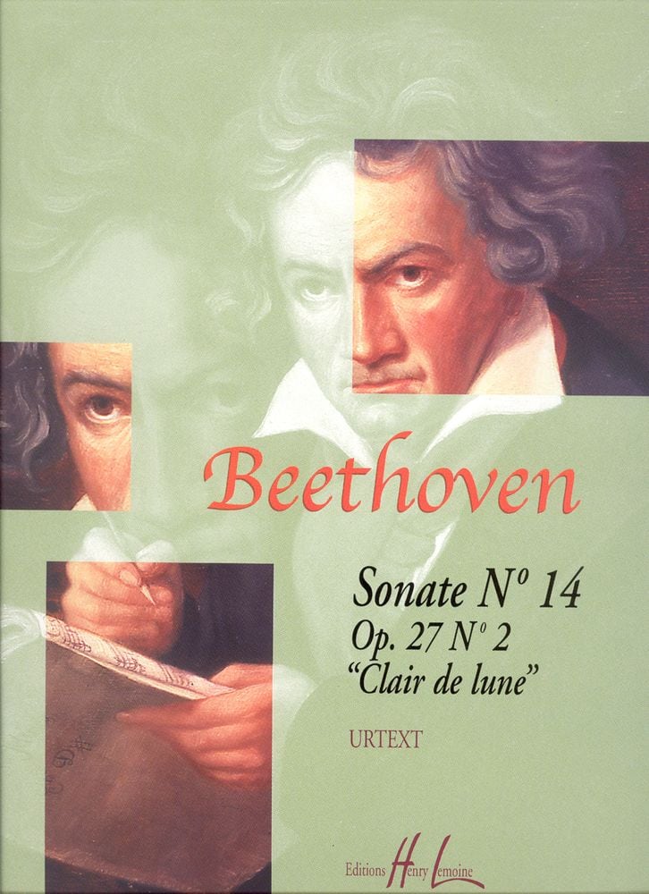 LEMOINE BEETHOVEN LUDWIG VAN - SONATE N°14 OP.27 N°2 CLAIR DE LUNE - PIANO