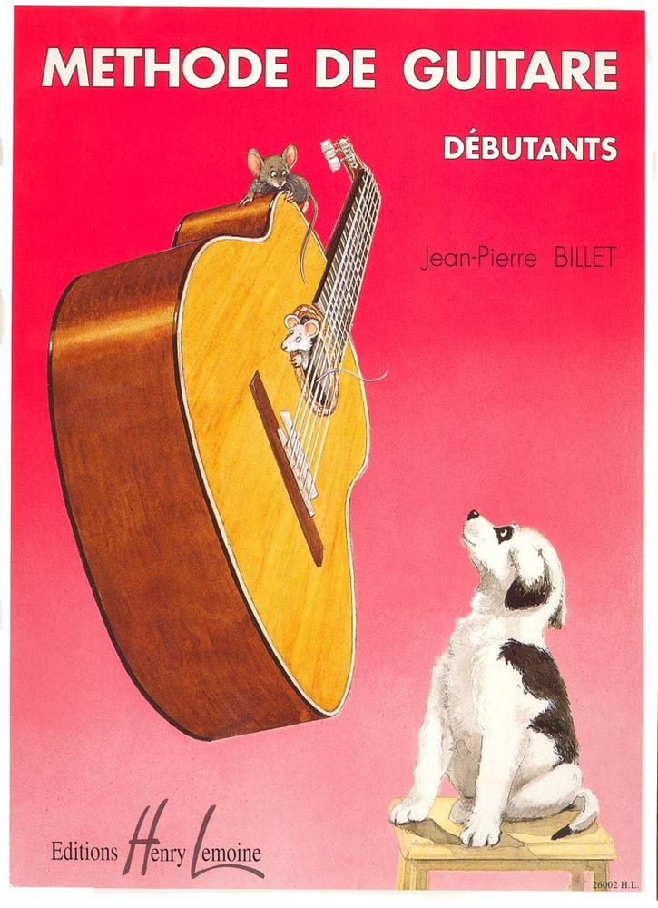 LEMOINE BILLET JEAN-PIERRE - METHODE DE GUITARE DEBUTANTS