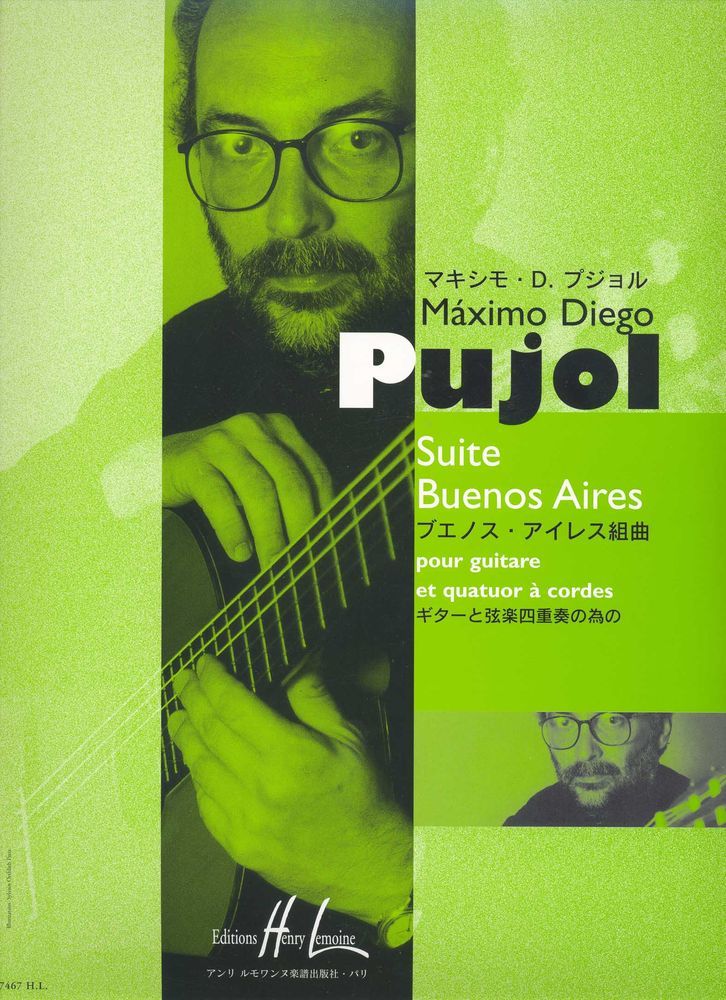 LEMOINE PUJOL MAXIMO-DIEGO - SUITE BUENOS AIRES - GUITARE, CORDES