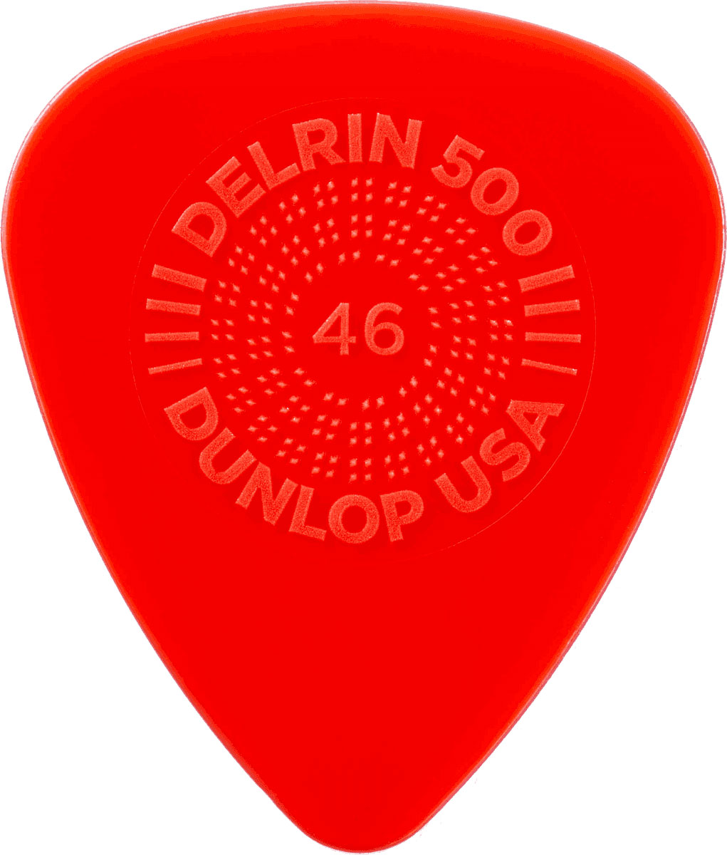 JIM DUNLOP SPECIALTY DELRIN 500 PRIME GRIP 0,46MM X 12