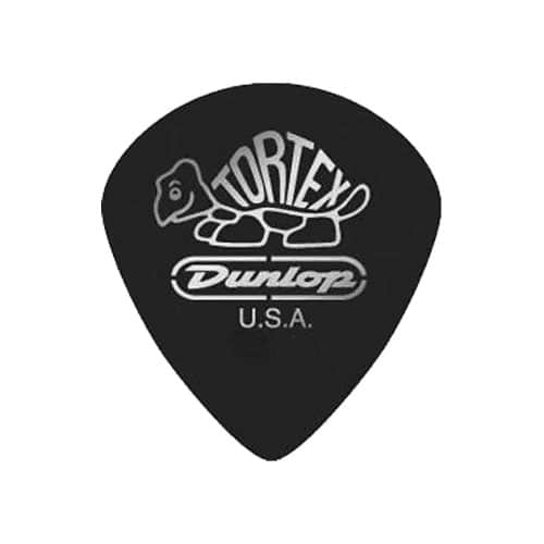 JIM DUNLOP ADU 482P60 - TORTEX PITCH BLACK PLAYERS PACK - 0,60 MM (BY 12)