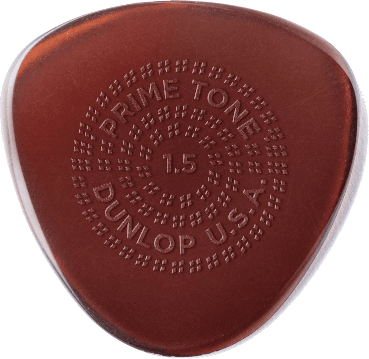 JIM DUNLOP MEDIATORS PRIMETONE SEMI-ROUND SEMI-ROUND PRIMETONE SEMI-ROUND GRIP 1,5MM BAG OF 3