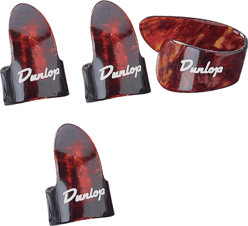 JIM DUNLOP ADU 9010TP - PLAYERS PACK MEDIUM - THUMBS AND FINGERS (BY 4)