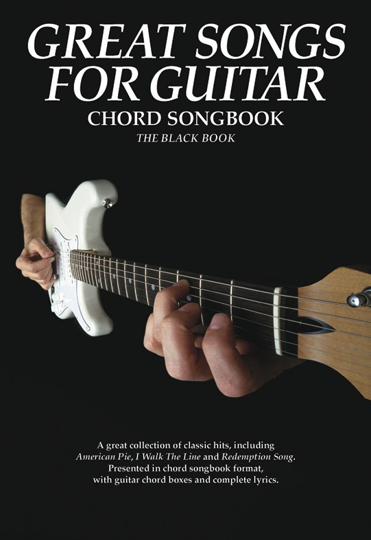 WISE PUBLICATIONS GREAT SONGS FOR GUITAR - BLACK- LYRICS AND CHORDS