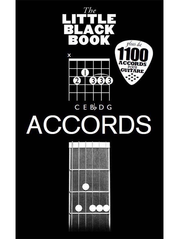 WISE PUBLICATIONS GUIDE ACCORDS GUITARE - LITTLE BLACK SONGBOOK - EDITION FRANCAISE