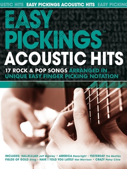 WISE PUBLICATIONS EASY PICKING ACOUSTIC HITS - GUITAR