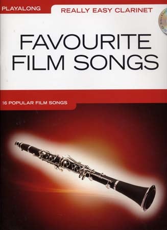 WISE PUBLICATIONS REALLY EASY CLARINET PLAYALONG FAVOURITE FILM + CD - CLARINET