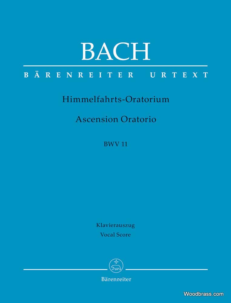 BARENREITER BACH J.S. - ASCENSION ORATORIO BWV 11 - VOCAL SCORE