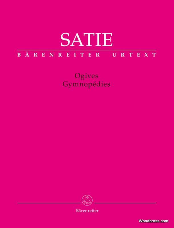 BARENREITER SATIE ERIK - OGIVES / GYMNOPEDIES - PIANO 