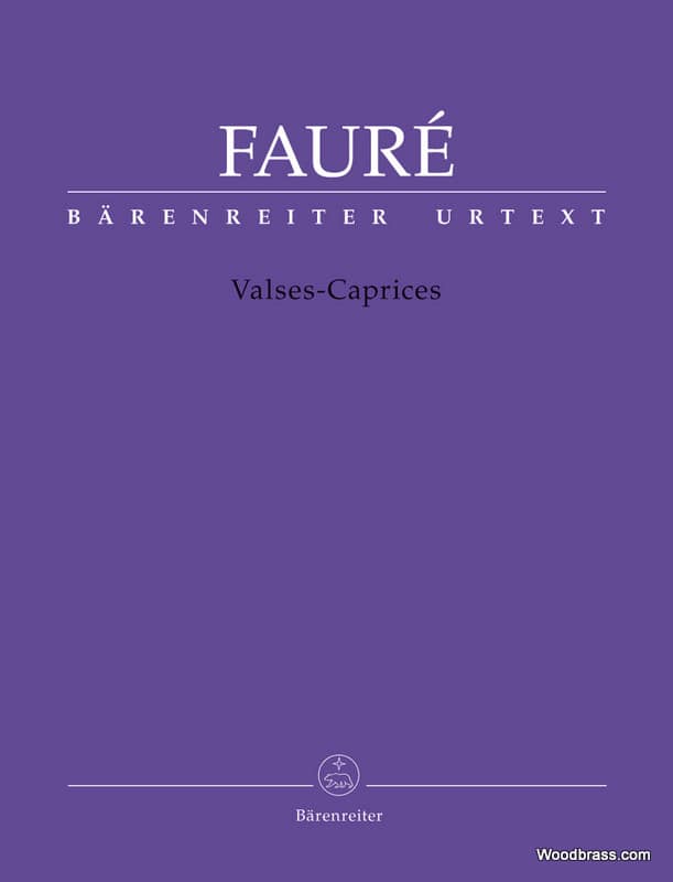 BARENREITER FAURE G. - VALSES-CAPRICES