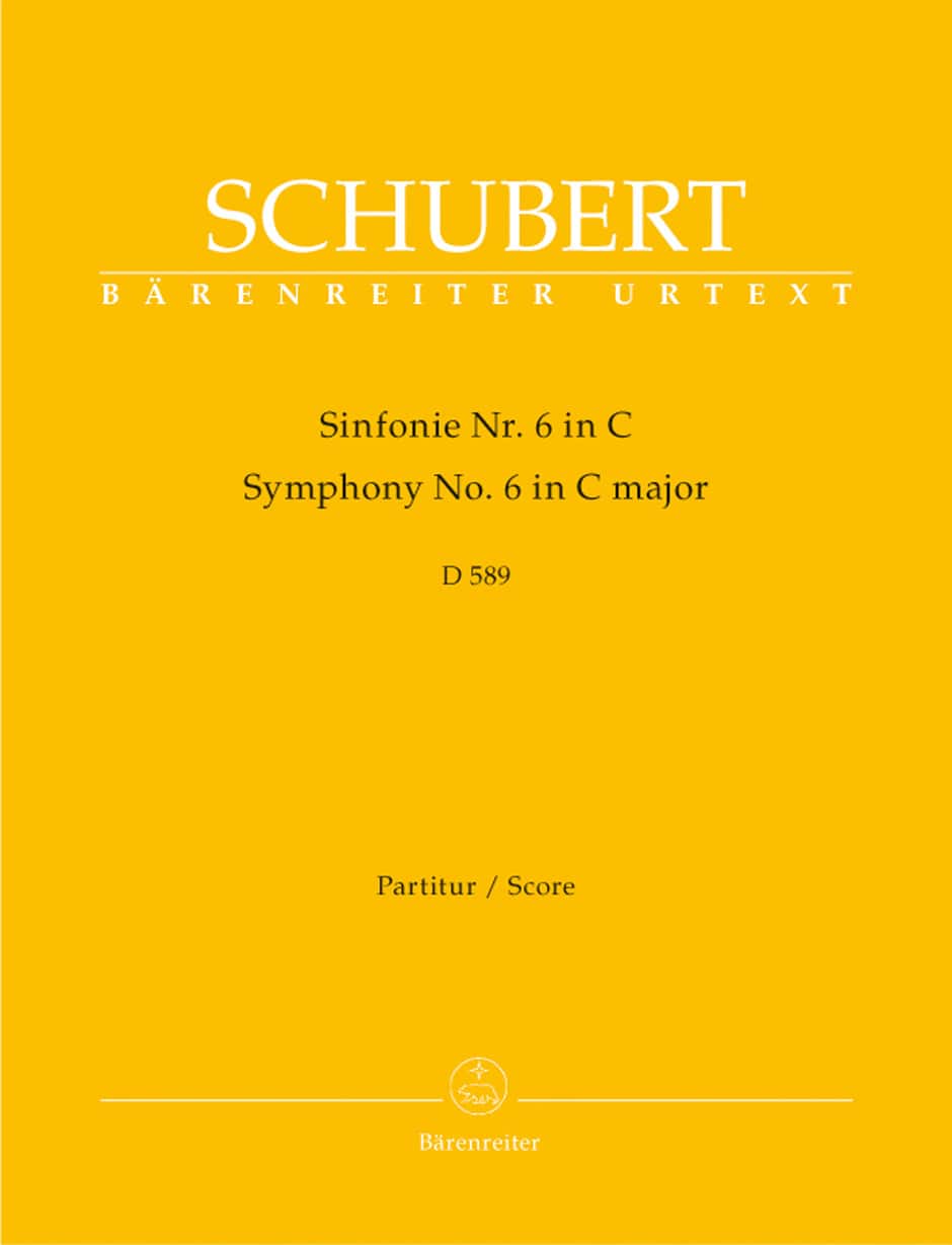 BARENREITER SCHUBERT F. - SINFONIE N° 6 C-DUR D 589 - CONDUCTEUR