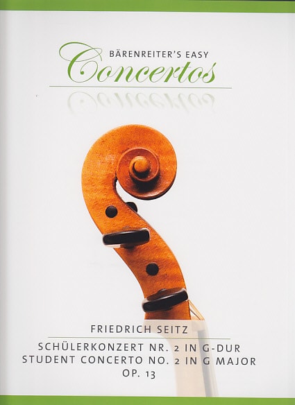 BARENREITER SEITZ FRIEDRICH - SCHULERKONZERT N°2 IN G-DUR