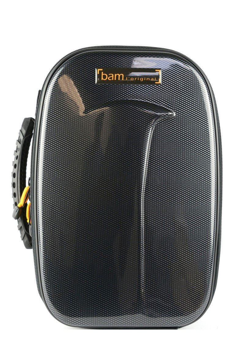 BAM NEW TREKKING 1 BB CLARINET CASE - BLACK CARBON LOOK