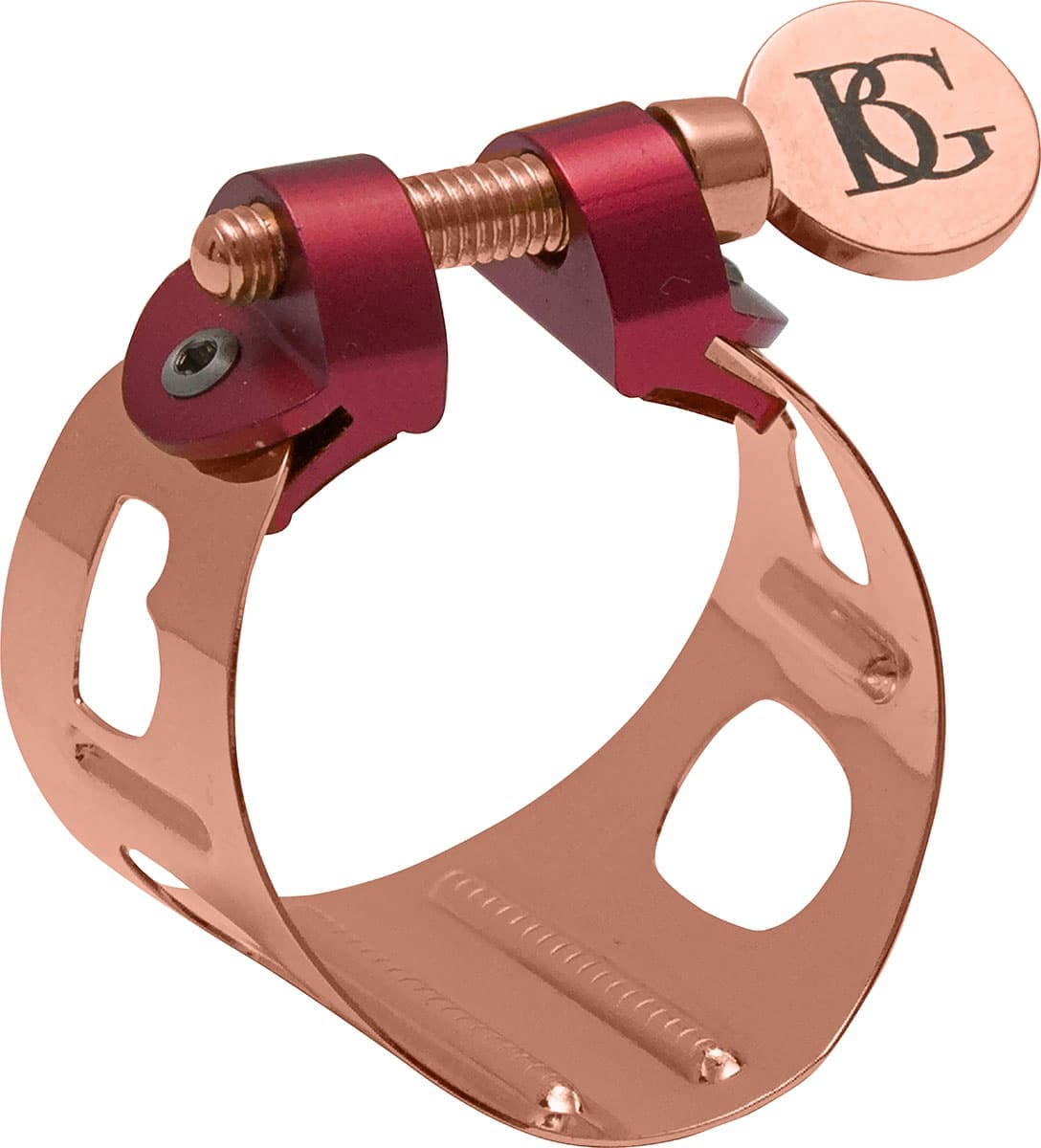 BG FRANCE LDS9 - LIGATURE DUO SASSOFONO SOPRANO ROSE GOLD