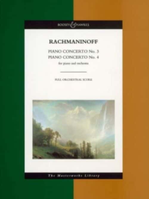 BOOSEY & HAWKES RACHMANINOFF S. - PIANO CONCERTOS NO. 3 & 4 - PIANO AND ORCHESTRA