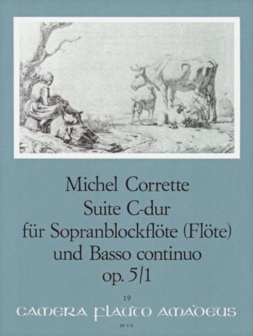 AMADEUS CORRETTE M. - SUITE C-DUR OP. 5/1 - FLB SOPRANO ET BC