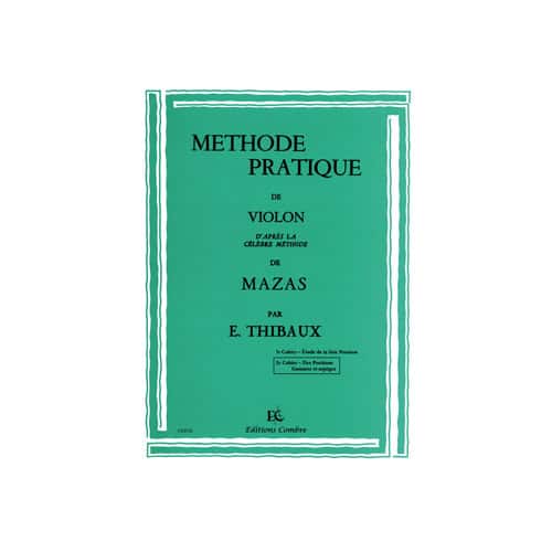 COMBRE THIBAUX E. - METHODE D'APRES MAZAS VOL .2 - VIOLON