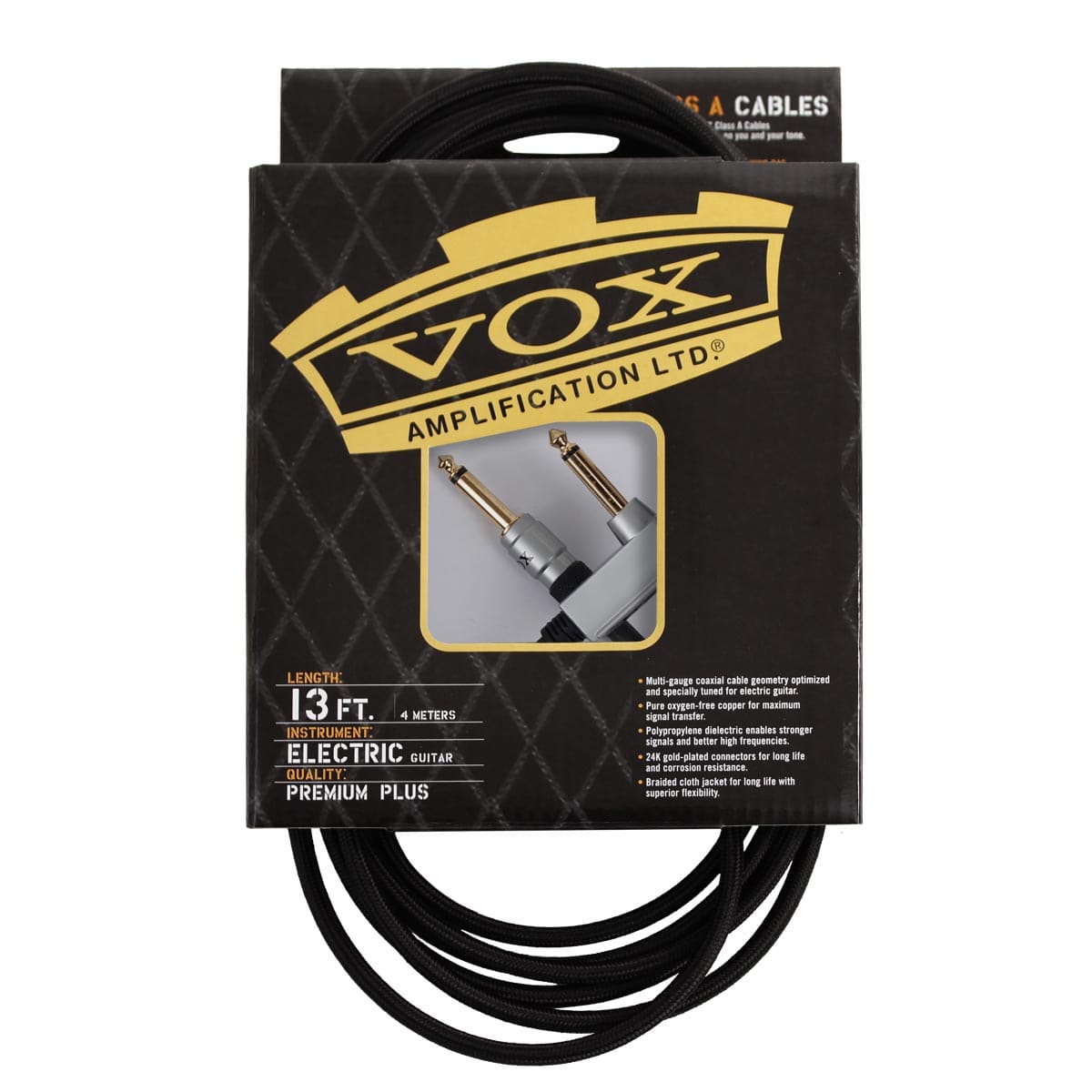 VOX VOX CABLE GUITARE 4M