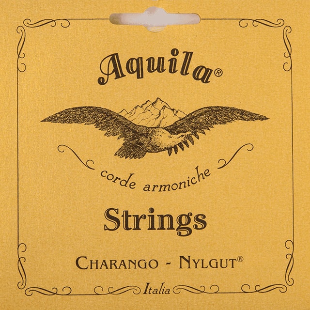 AQUILA NYLGUT CHARANGO SET 7 STRINGS, (SIX SINGLE STRINGS + 1 DOUBLE)