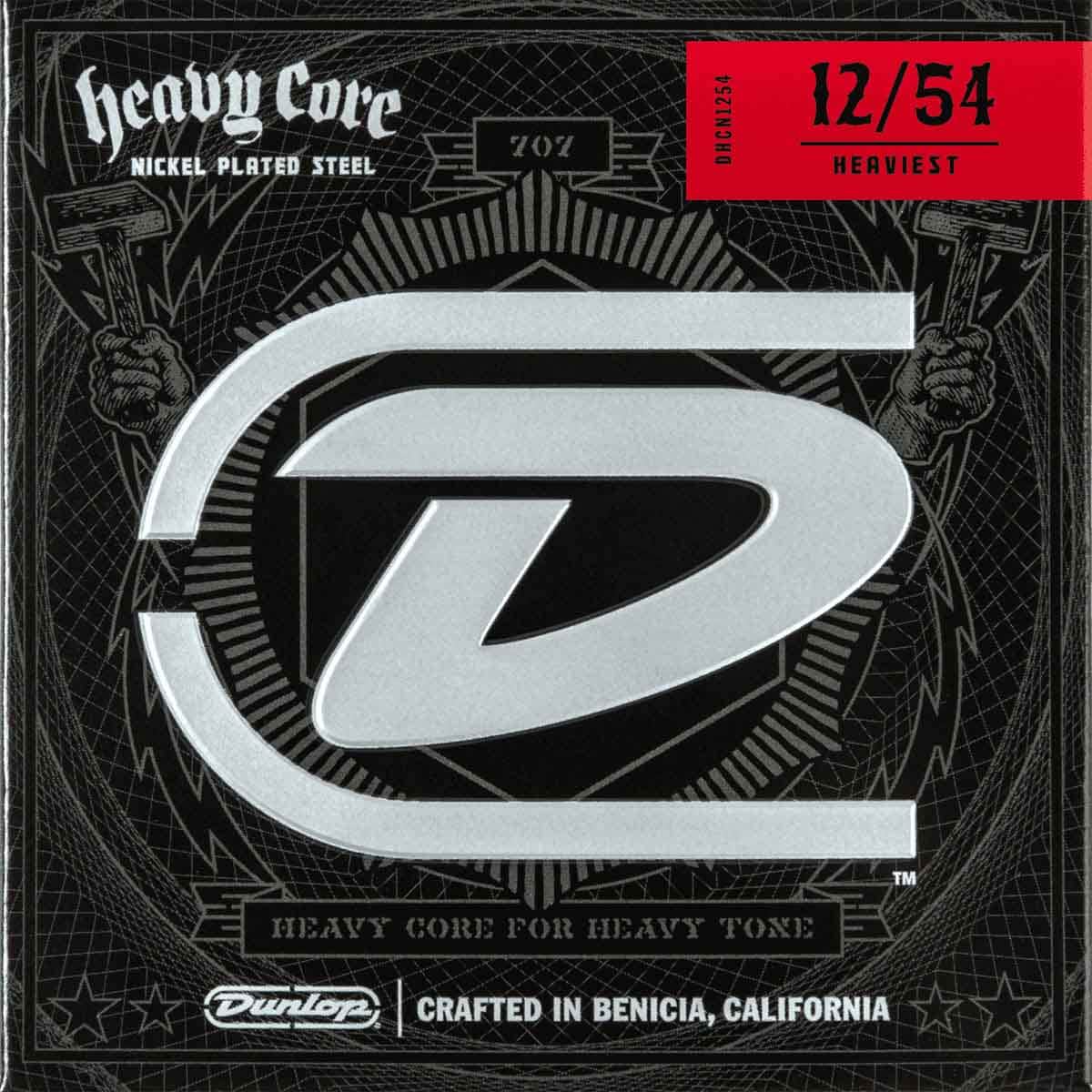 JIM DUNLOP DHCN1254 HEAVY CORE HEAVIEST 12-54