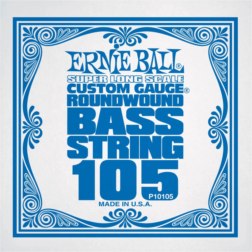 ERNIE BALL .105 SUPER LONG SCALE NICKEL WOUND ELECTRIC BASS STRING SINGLE