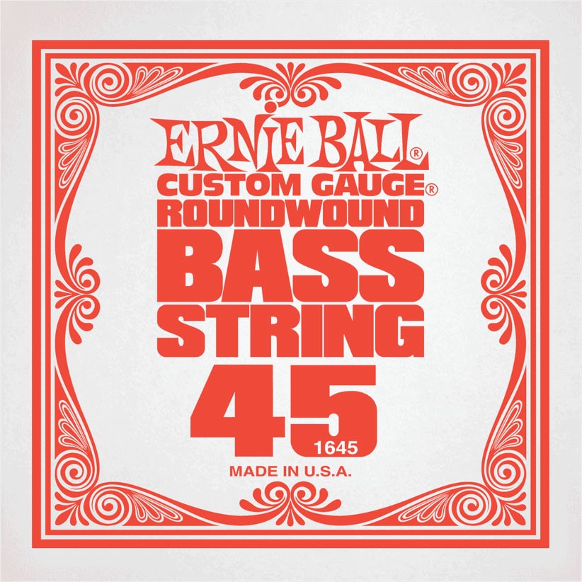 ERNIE BALL .045 NICKEL WOUND ELECTRIC BASS STRING SINGLE