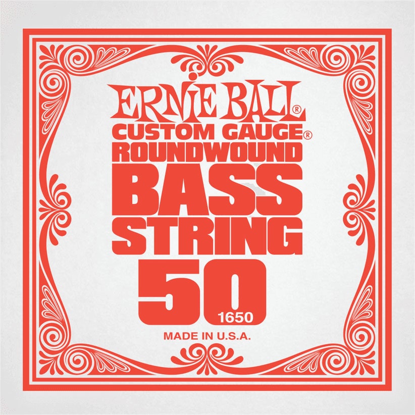 ERNIE BALL .050 NICKEL WOUND ELECTRIC BASS STRING SINGLE