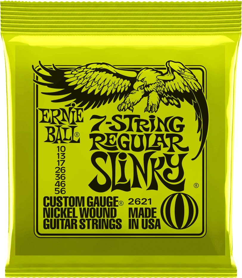 ERNIE BALL 2621 REGULAR SLINKY 7C 10-56