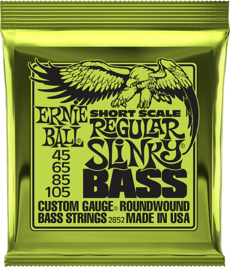 ERNIE BALL 2852 REGULAR SLINKY SHORT SCALE 45-105