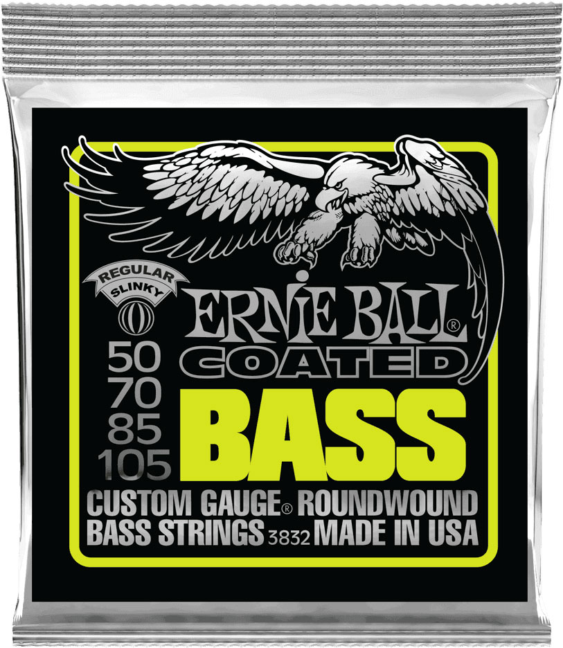 ERNIE BALL COATED BASS 50-105 3832