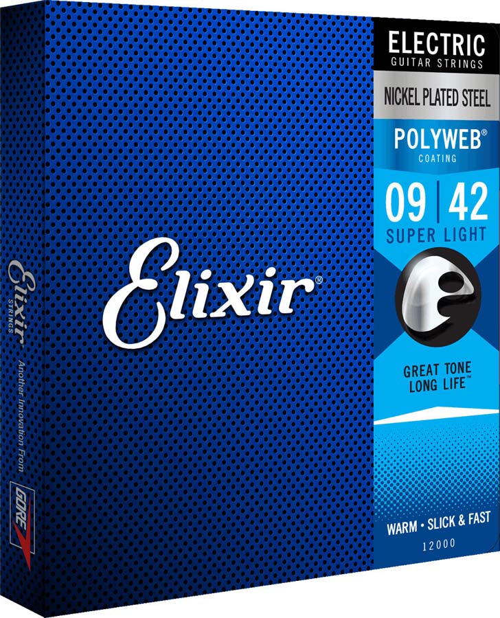 ELIXIR POLYWEB ELECTRIC STRINGS SUPER LIGHT SET 009-042