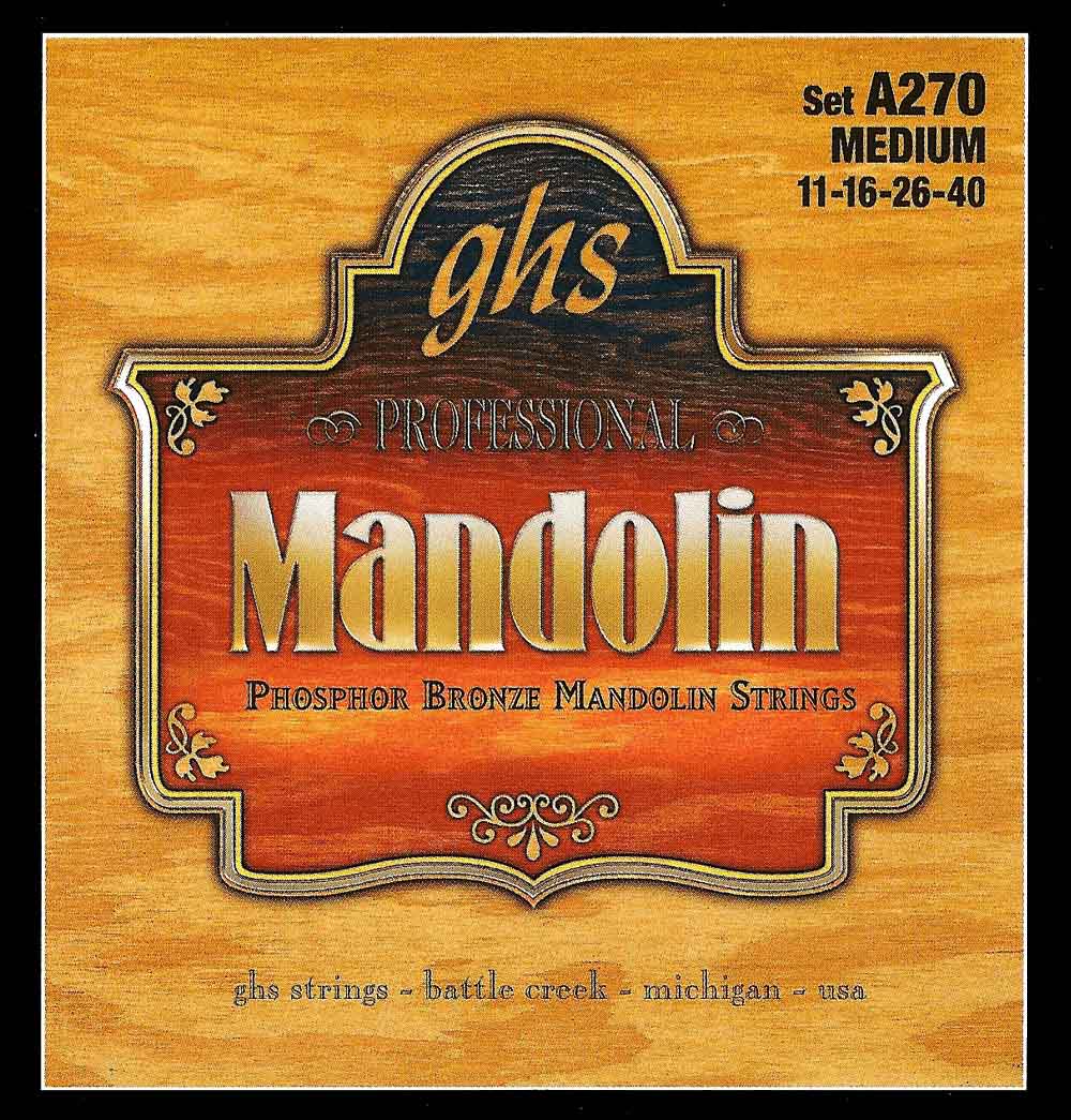 GHS MANDOLIN POSPHOR BRONZE MEDIUM 11-16-26-40
